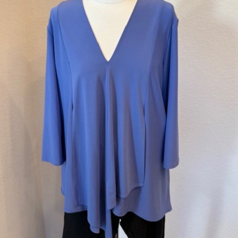 Joseph Ribkoff Periwinkle Blouse - Size